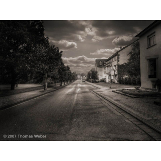 Endlose Parkstra�e